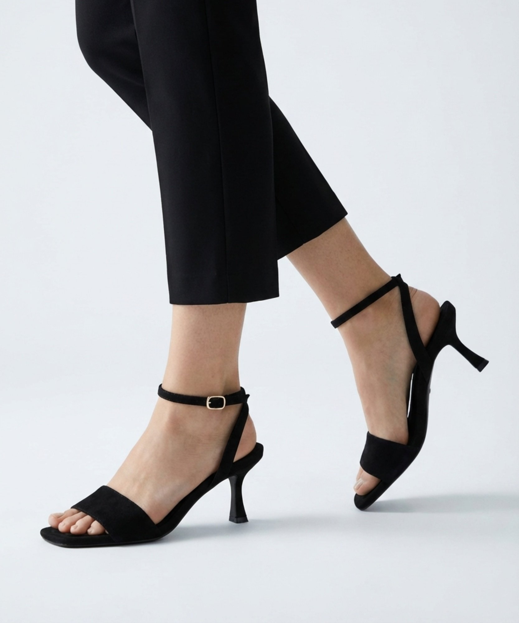 Sandalia tac&oacute;n medio image number null